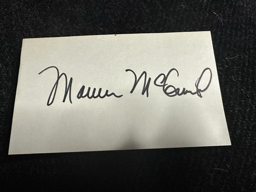 Autografo maureen mccormick - autografo,