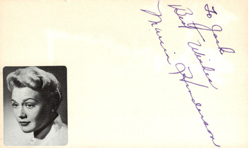 Carta indice 3x5 - , firmata