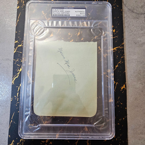 Album page autograph - psa, dna
